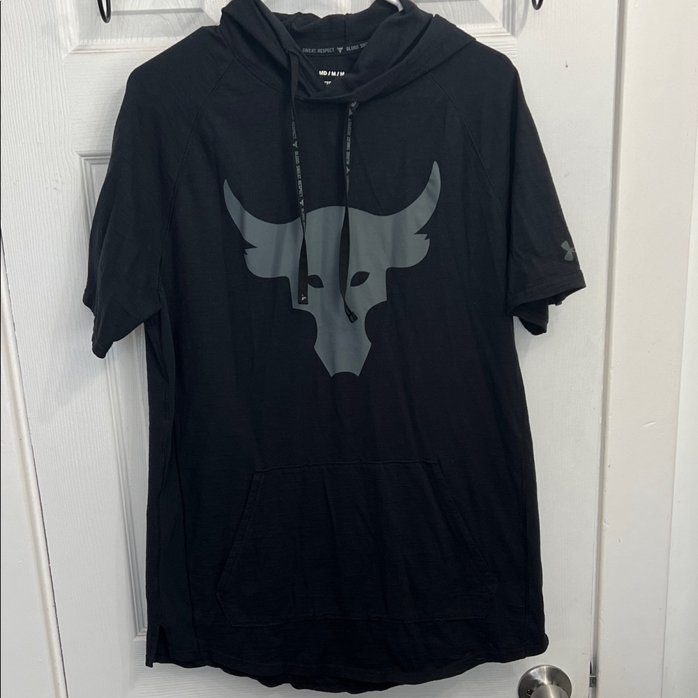 Men’s Project Rock Hooded Short Sleeve Shirt